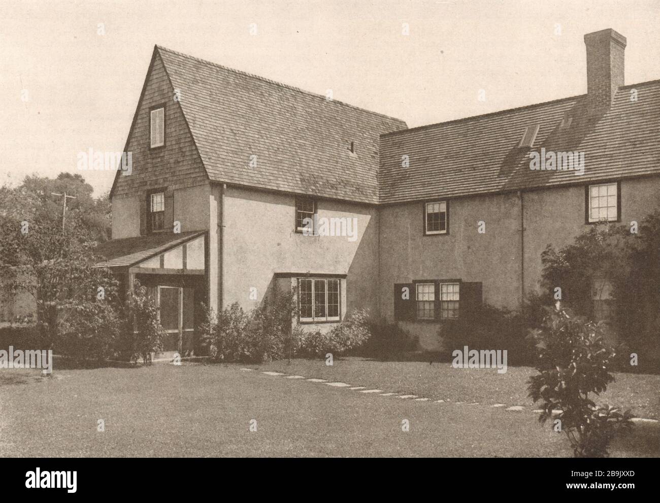 House at ArdsleyonHudson, New York. Leigh French, Jr., Architect