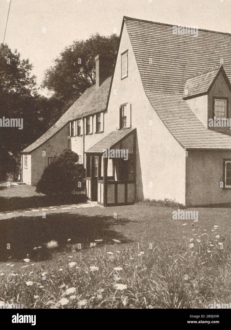House at ArdsleyonHudson, New York. Leigh French, Jr., Architect