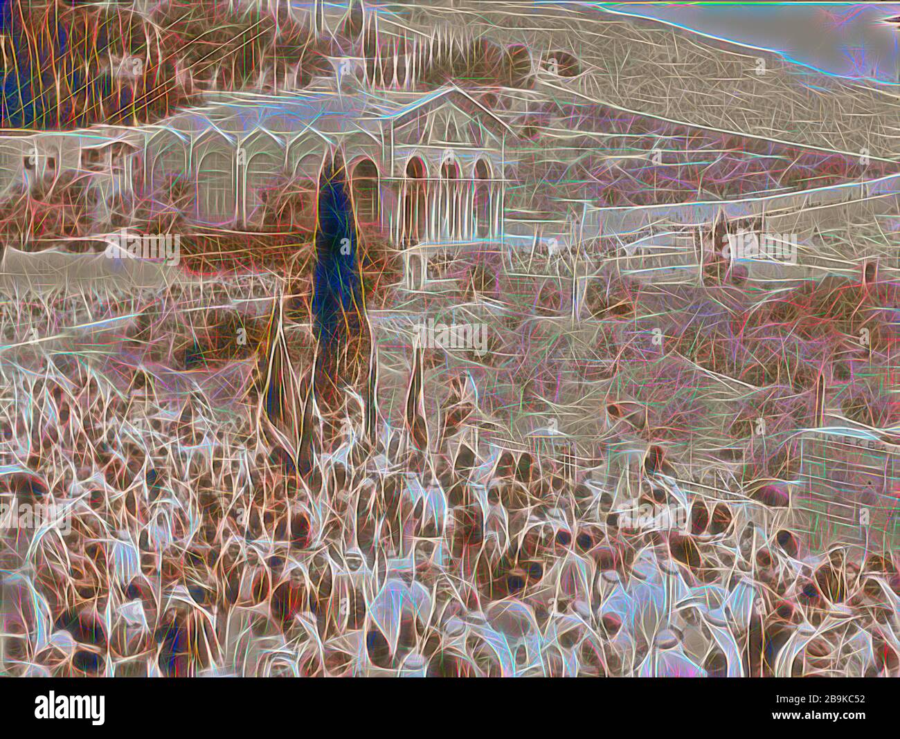 Neby Mousa [i.e., Nebi Musa]. Pass up Gethsemane. 1936, Jerusalem ...