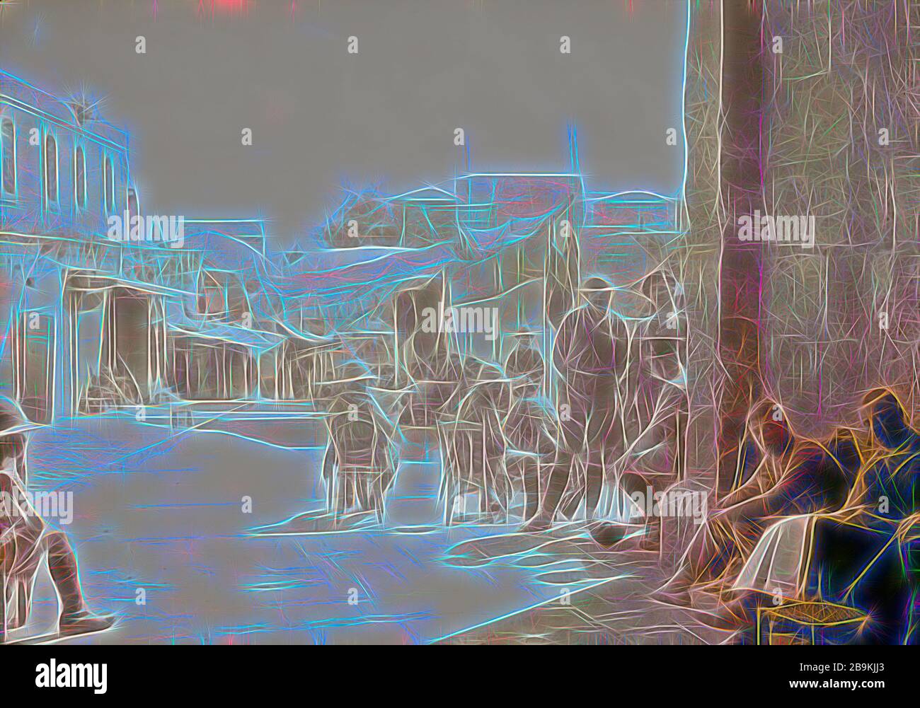 The raising of the siege of Jerusalem Typical scene of troops in Old ...
