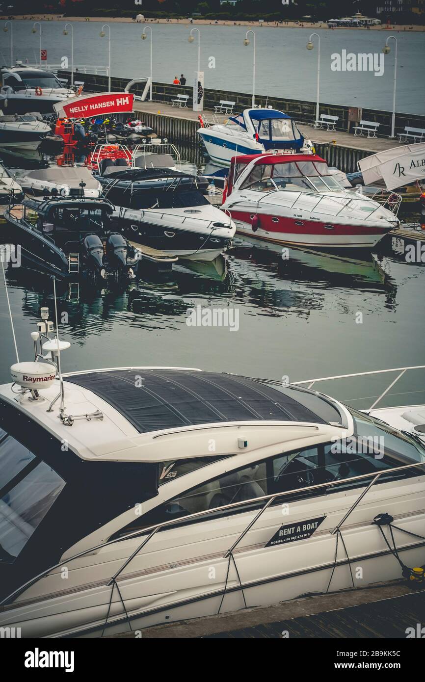 Yachts in marina gdansk poland hi-res stock photography and images - Alamy