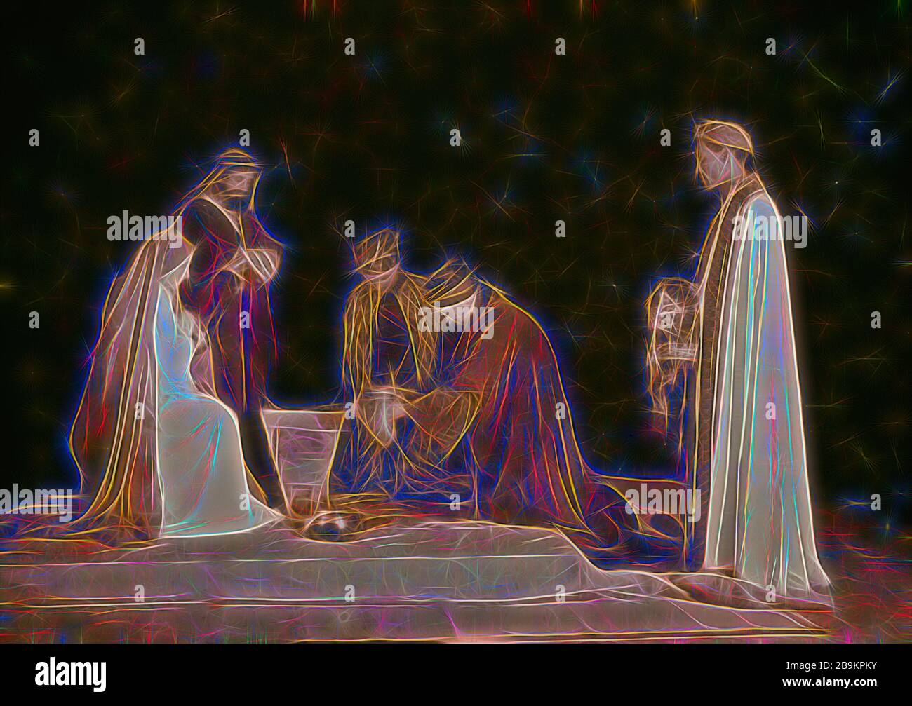 The Christmas Story, Y.M.C.A. tableaux The Adoration of the Magi II. 1934, Jerusalem, Israel