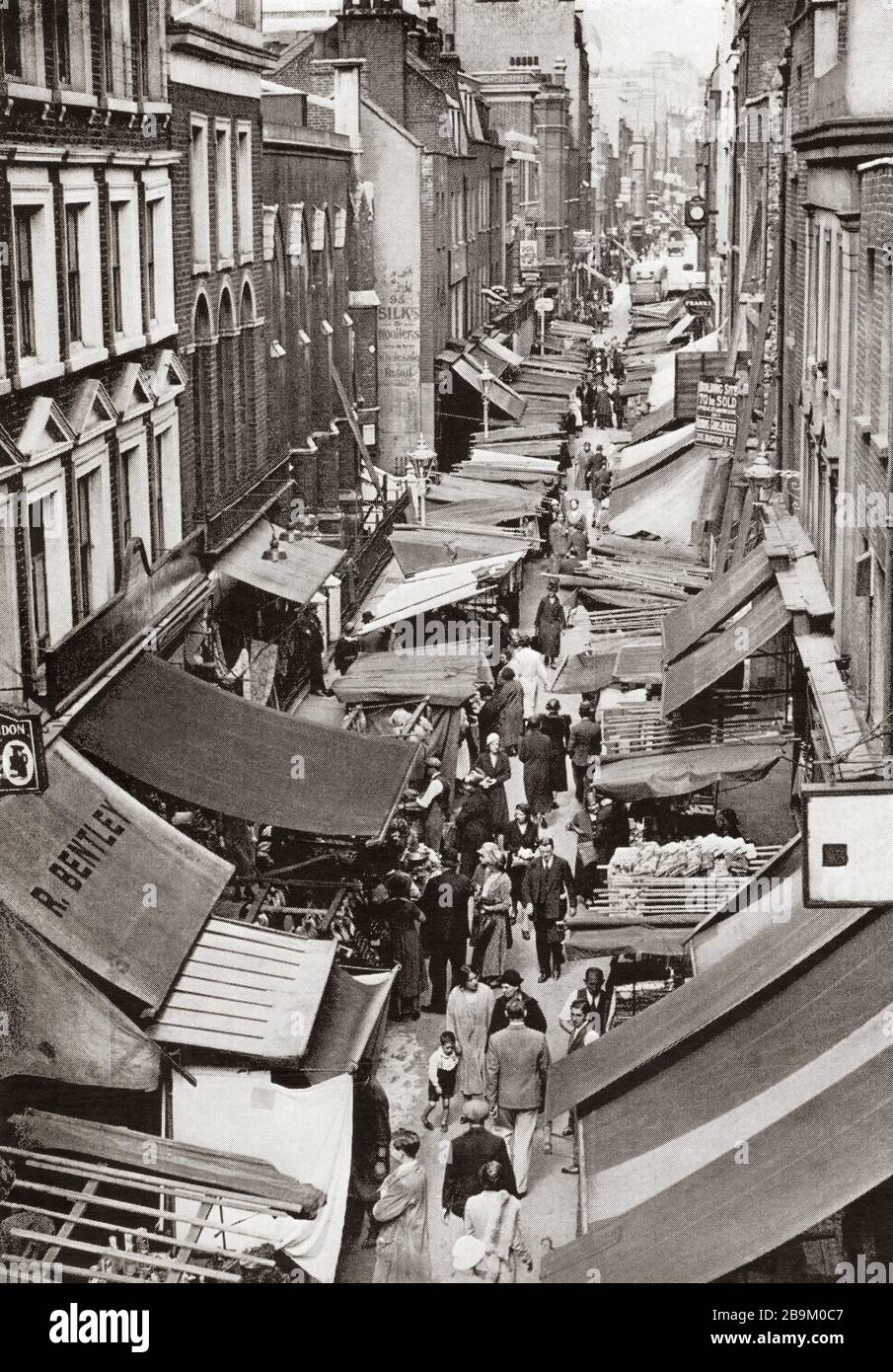 Berwick Street Market, Soho, London, England. From The Spirit of London