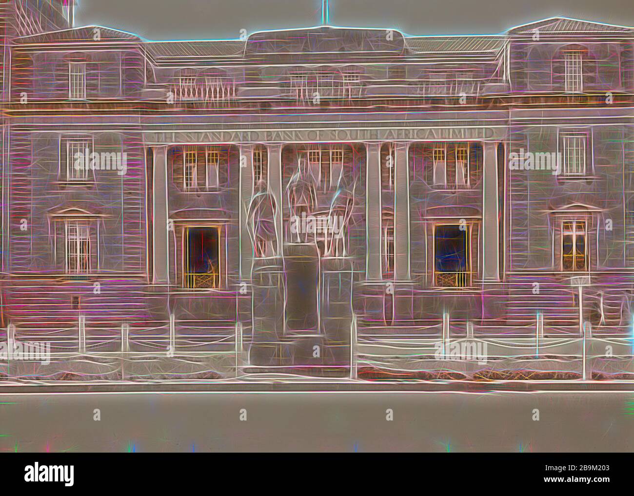 Building of the Standard Bank of South Africa Limited, Nairobi. 1936, Kenya, Nairobi Stock Photo