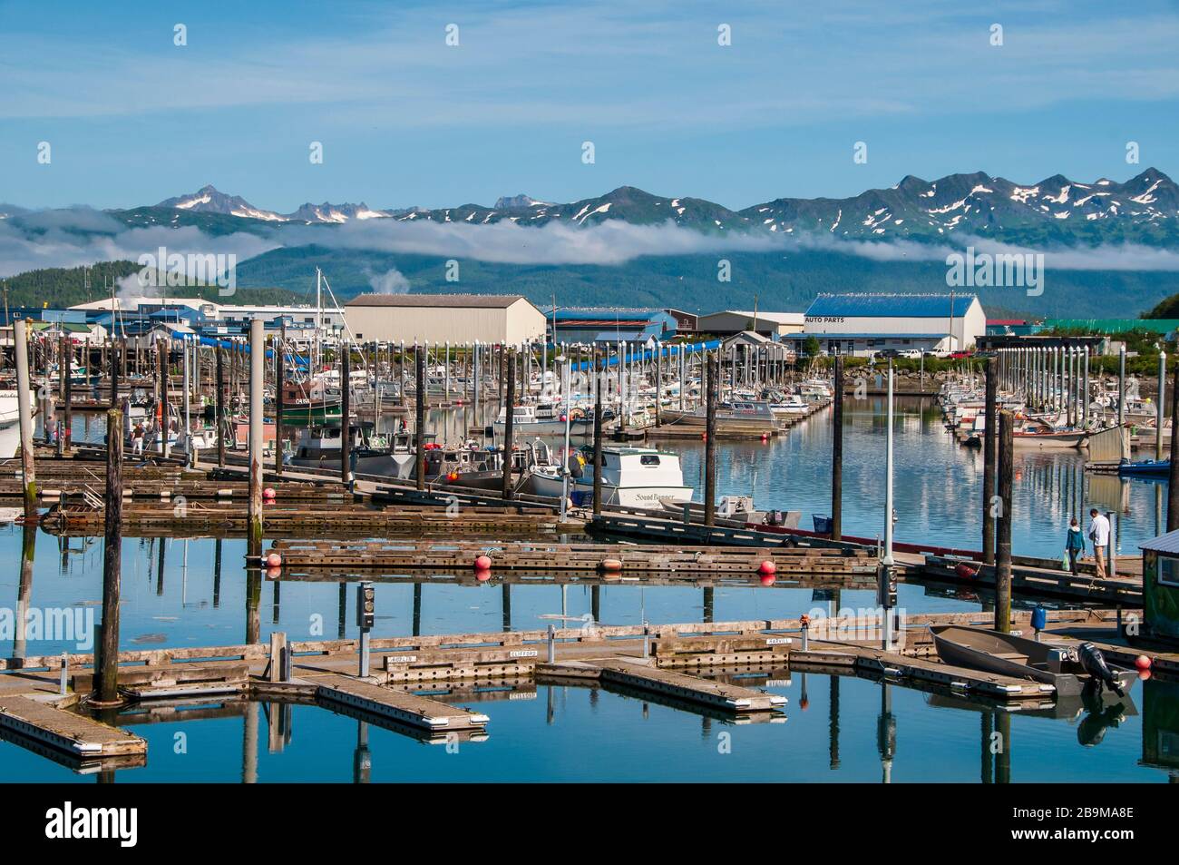 Harbor, Prince William Sound, Cordova, Alaska Stock Photo Alamy