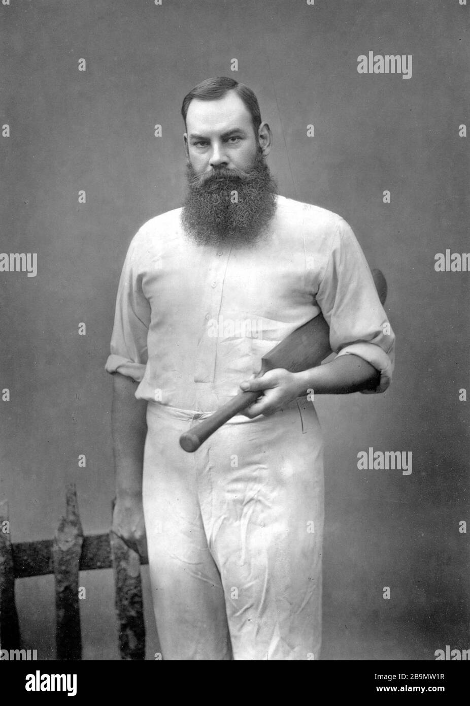 W.G.GRACE (1848-1915) English amateur cricketer about 1885 Stock Photo