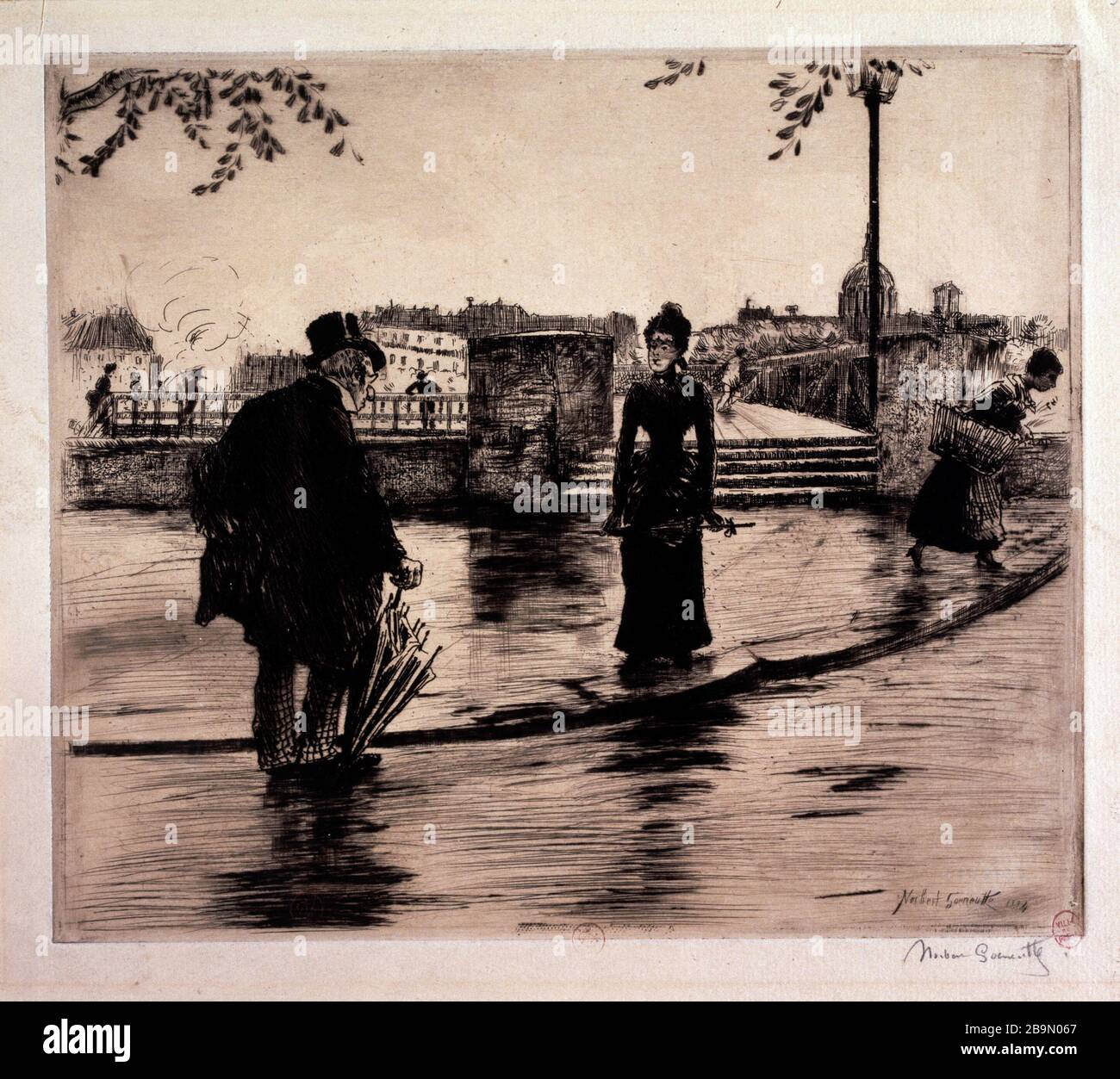Before The Boom Norbert Goeneutte 1854 14 Devant L Estacade Gravure Eau Forte Paris Musee Carnavalet Stock Photo Alamy Before The Boom Norbert Goeneutte 1854 14 Devant L Estacade Gravure Eau Forte Paris Musee Carnavalet Stock Photo Alamy