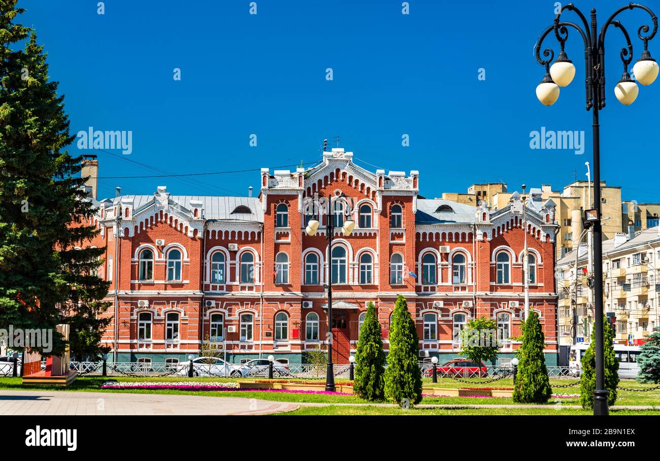 Historic building in Tambov, Russia Stock Photo