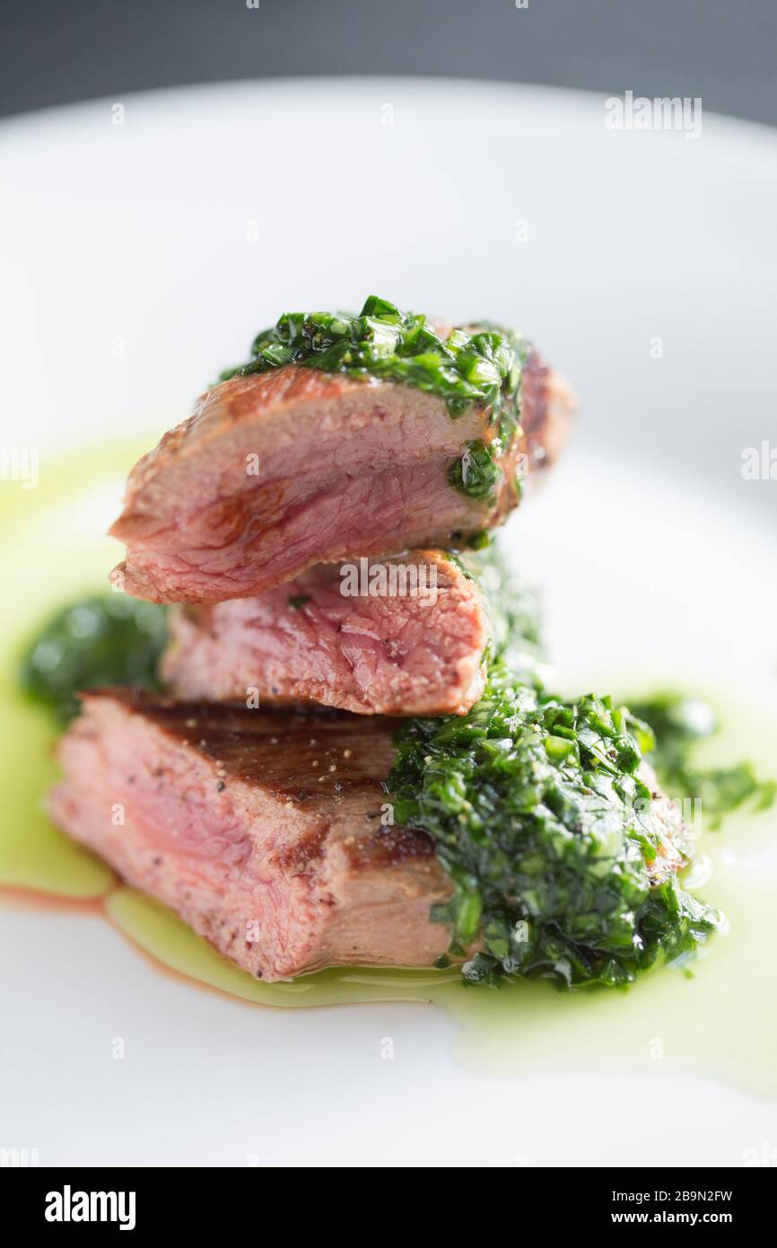 Venison steak hi-res stock photography and images - Alamy