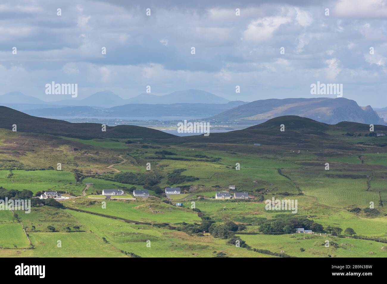 Mountains of Donegal Stock Photo Alamy