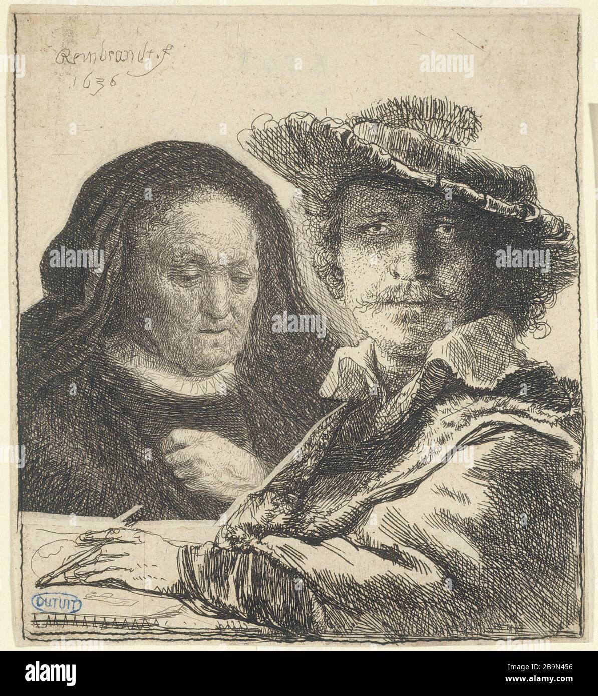 Rembrandt harmensz van rijn 1606 hi-res stock photography and