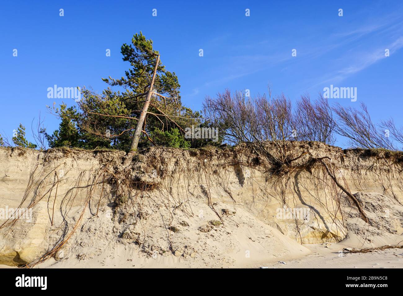Sand wind erosion damage hi-res stock photography and images - Alamy