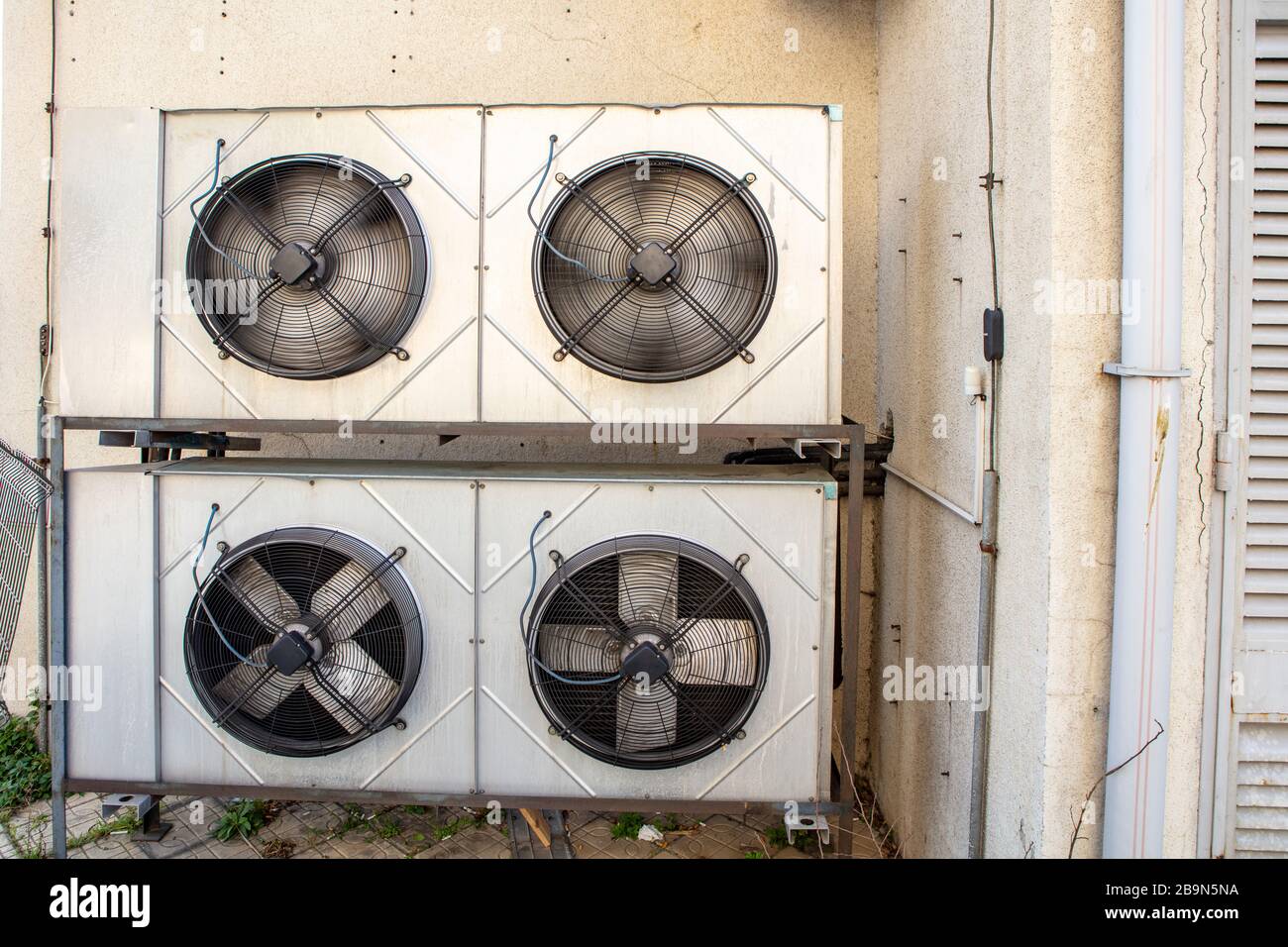 Cooling systems for power system Stock Photo Alamy