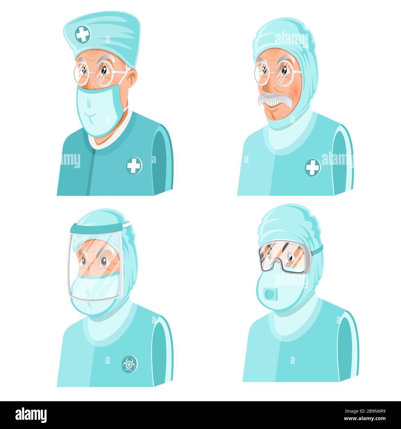 Wear protection suit nuclear Stock Vector Images - Alamy