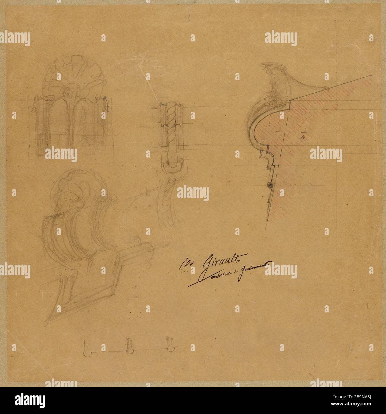 Sketches, trim profile Stock Photo Alamy