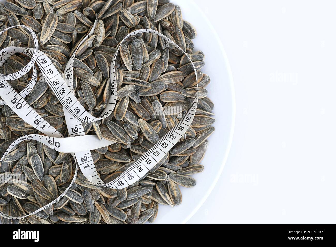 dry roasted and salted sunflower seeds quickly gain unhealthy weight