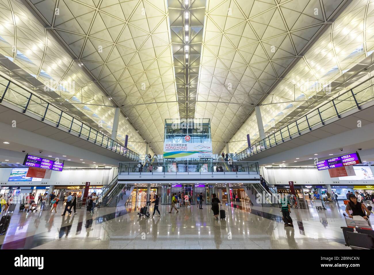 Hong kong airport architecture hi-res stock photography and images - Alamy