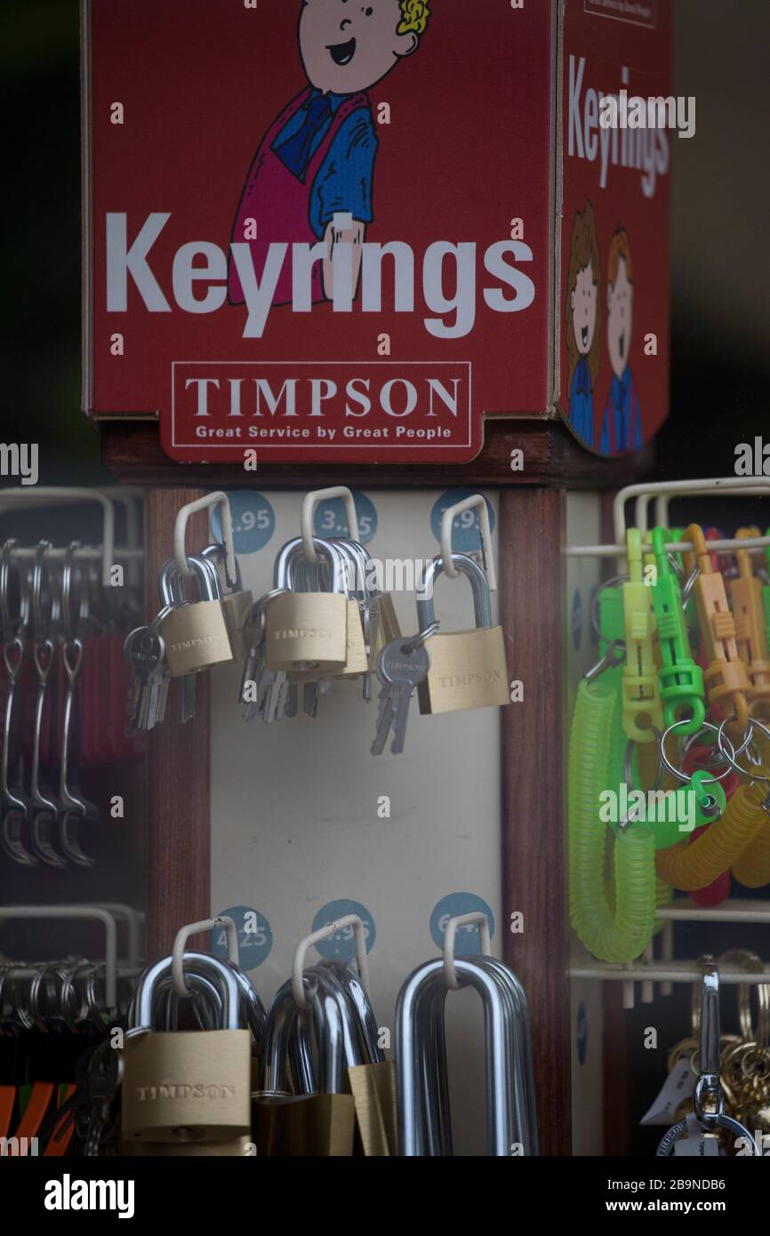 Timpsons keyrings 2025