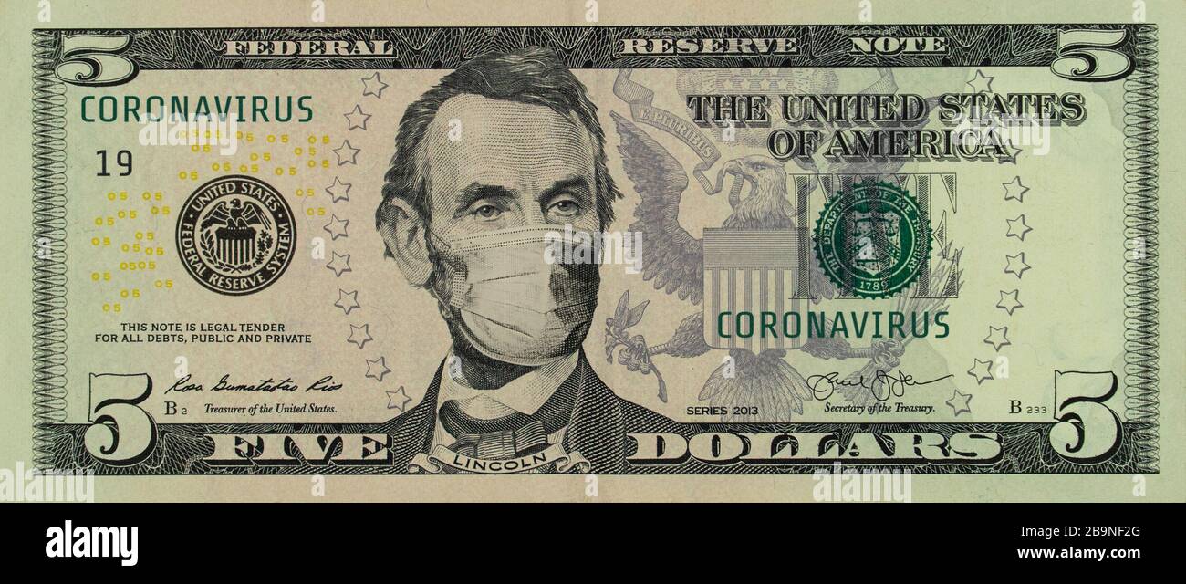 5 Dollar Bill Back Actual Size