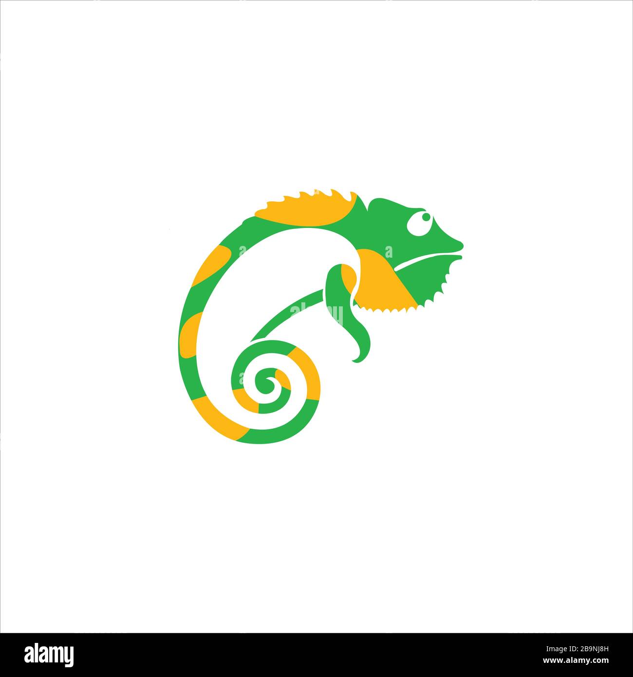 Gecko Lizard Logo Vector Design Template Stock Vector Image & Art Alamy