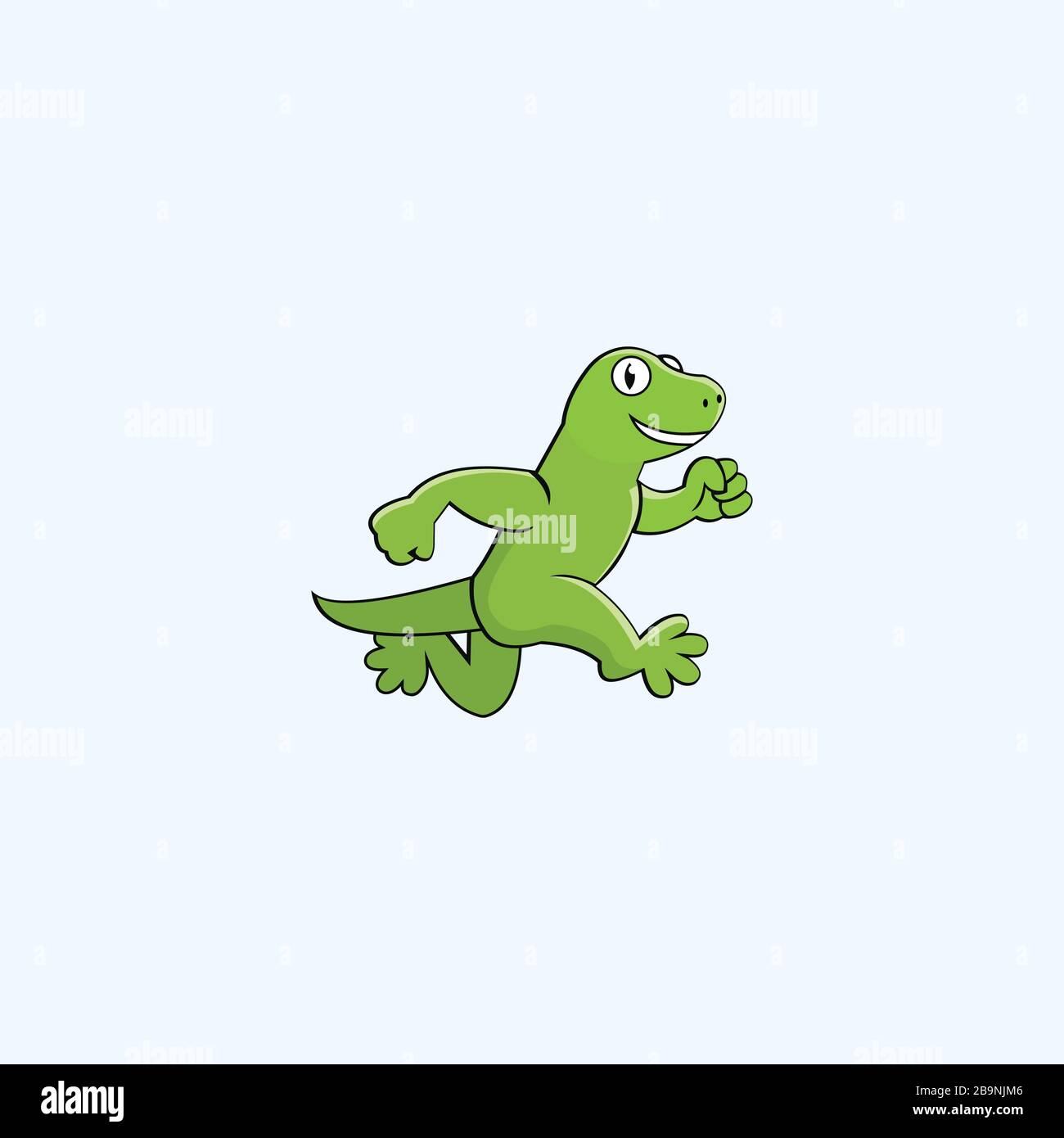 Gecko Lizard Logo Vector Design Template Stock Vector Image & Art - Alamy