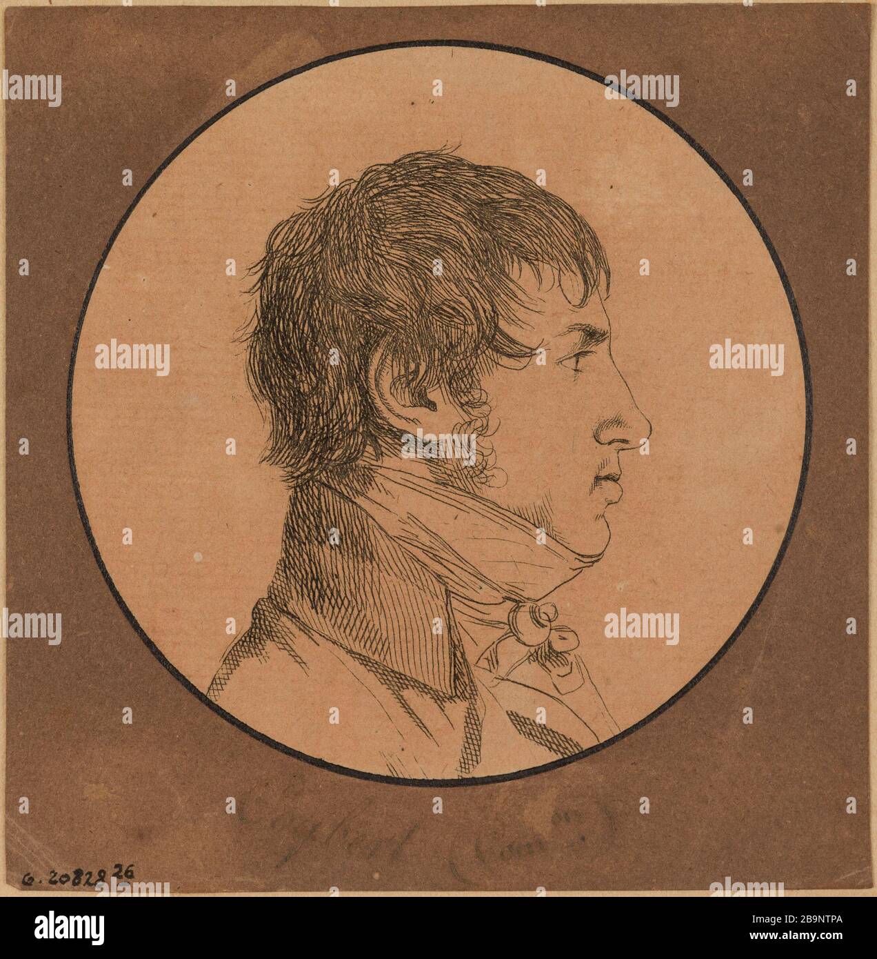 Portrait of Charles Etienne Coquebert of Montbret. André Dutertre (1753