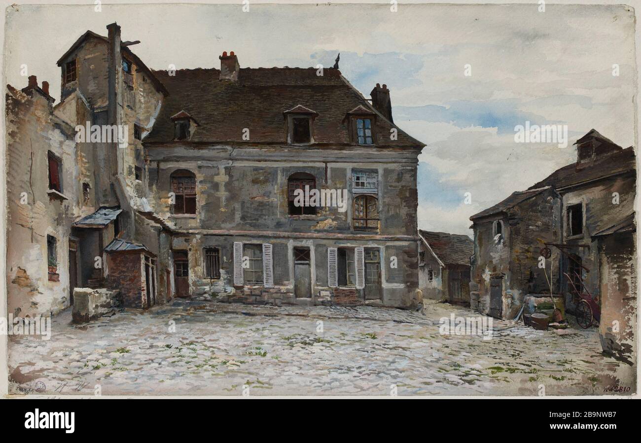 Former convent of Snowmen, Beethoven Street, in 1898 Stock Photo Alamy