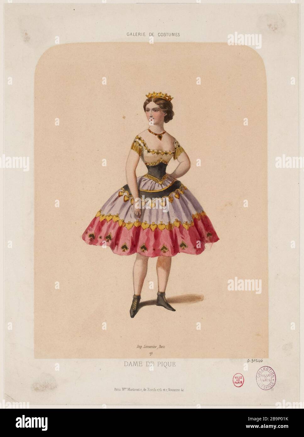 Costume Gallery. / Queen of Spades Stock Photo Alamy