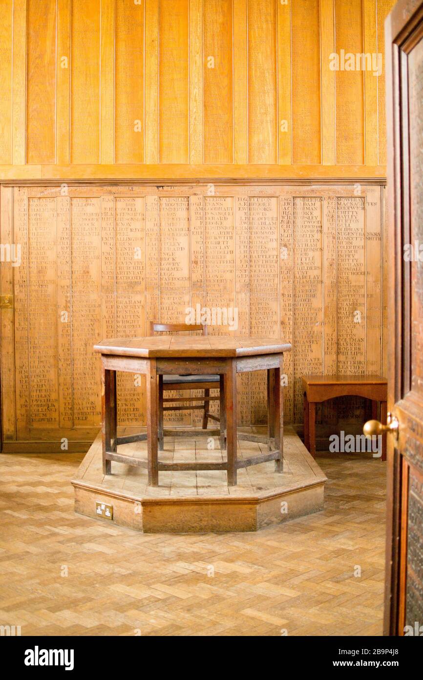 Headmaster's Room, Eton College, 2019 Stock Photo