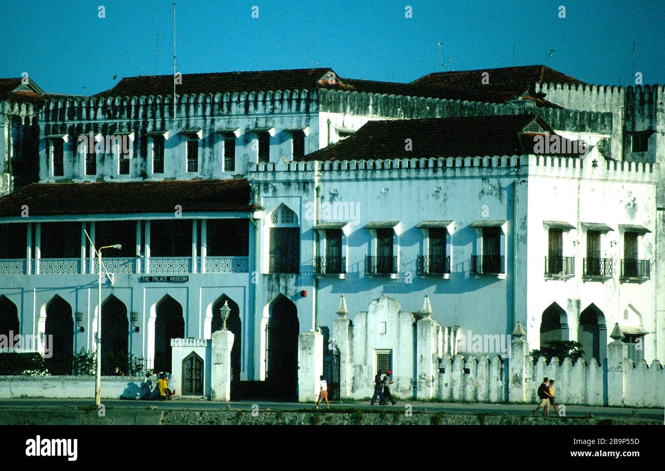 Palace Museum in Stone Town Zanzibar 1997 Stock Photo - Alamy