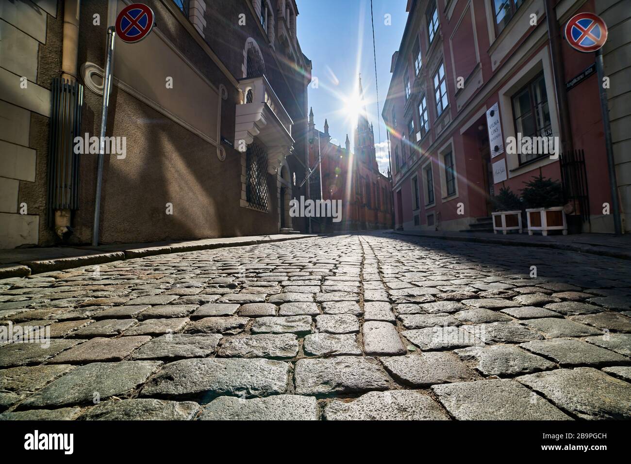 Aerial view riga city district hi-res stock photography and images - Alamy