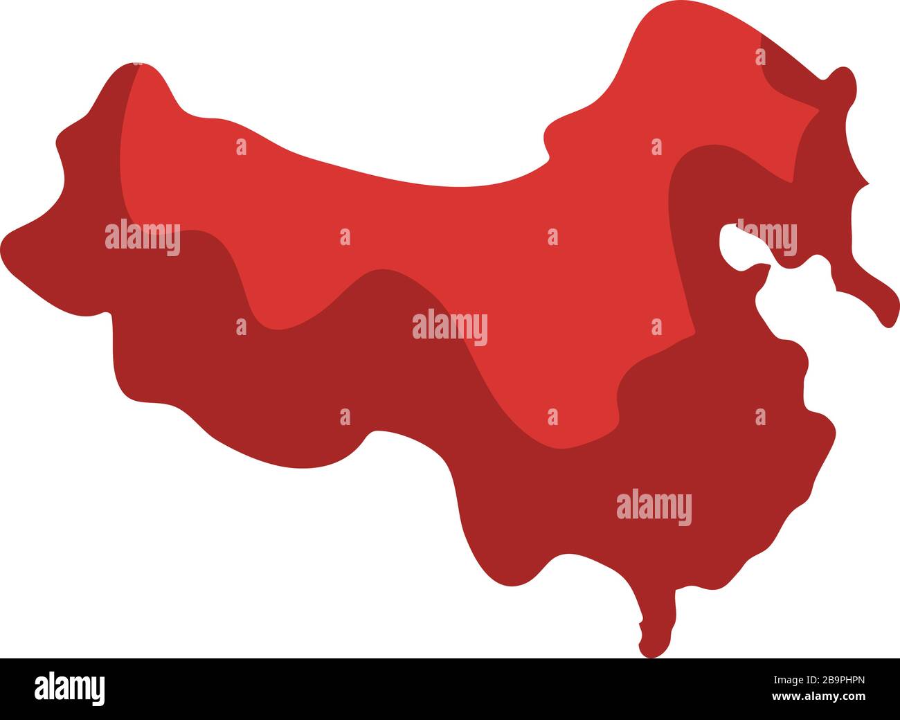 map of china isolated icon Stock Vector Image & Art - Alamy