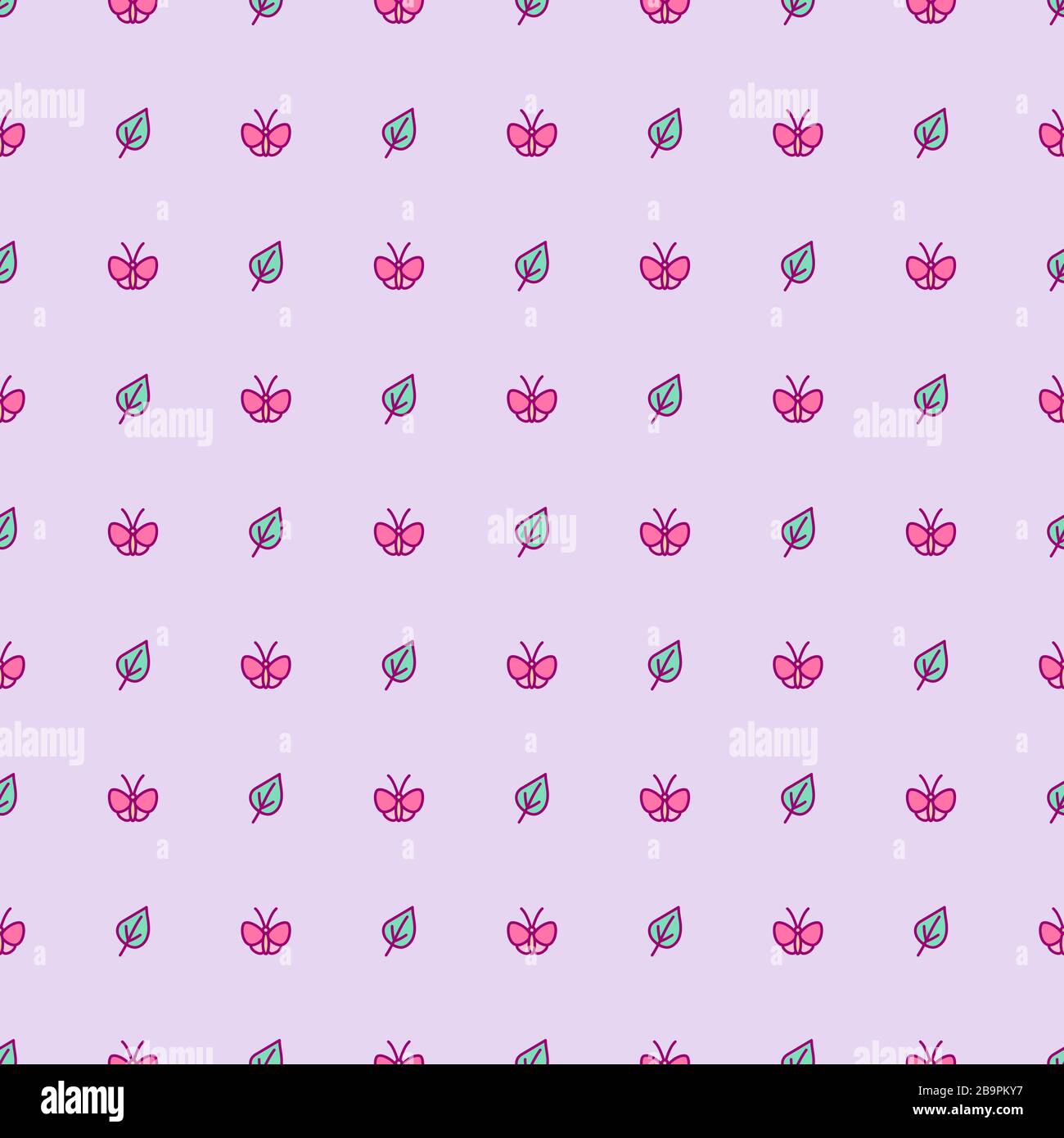 vector Cute simple seamless pattern. cartoon background Stock Vector ...