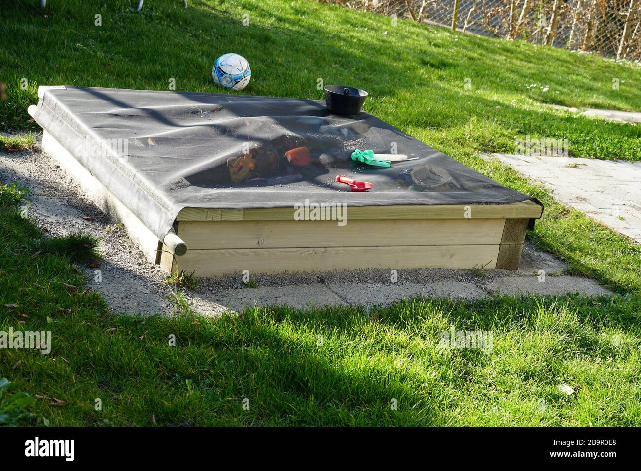 small sand pit