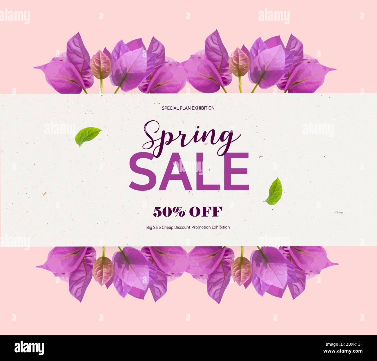 Spring flower atmosphere design Stock Photo