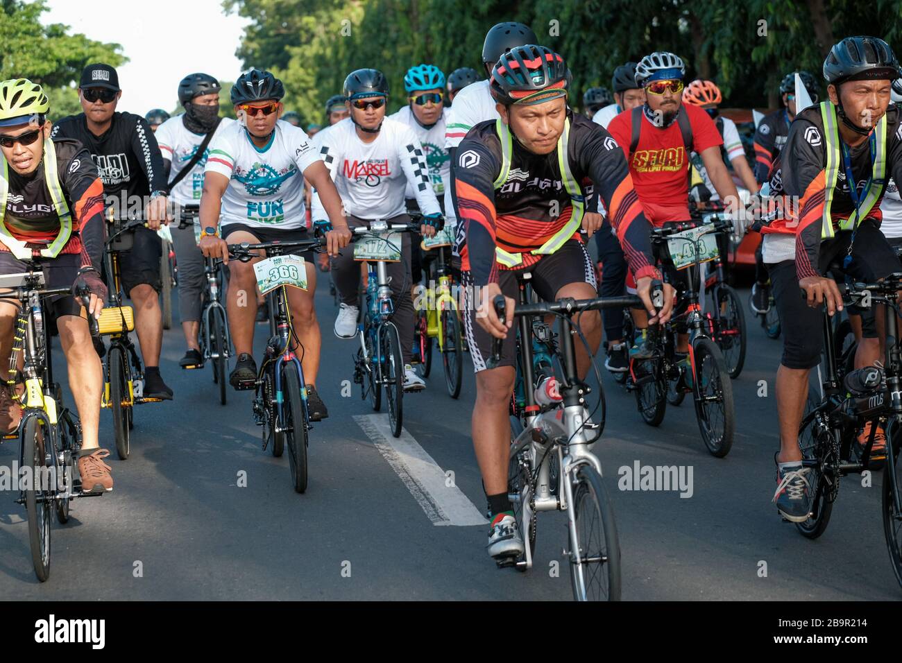 MB FEST 2020 Makassar Bike Festival 14/15 March at Fort Rotterdam South Sulawesi Selatan Makassar Indonesia 14/15 March 2020 Stock Photo