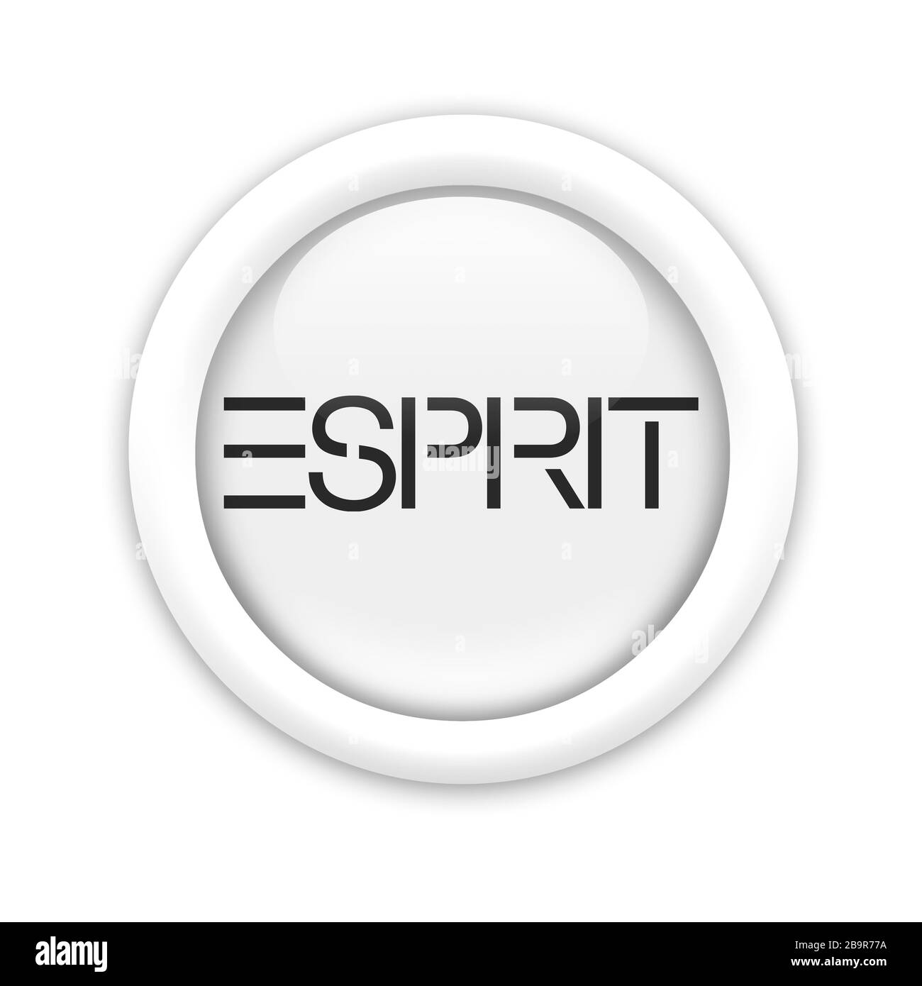 Esprit logo Black and White Stock Photos & Images - Alamy