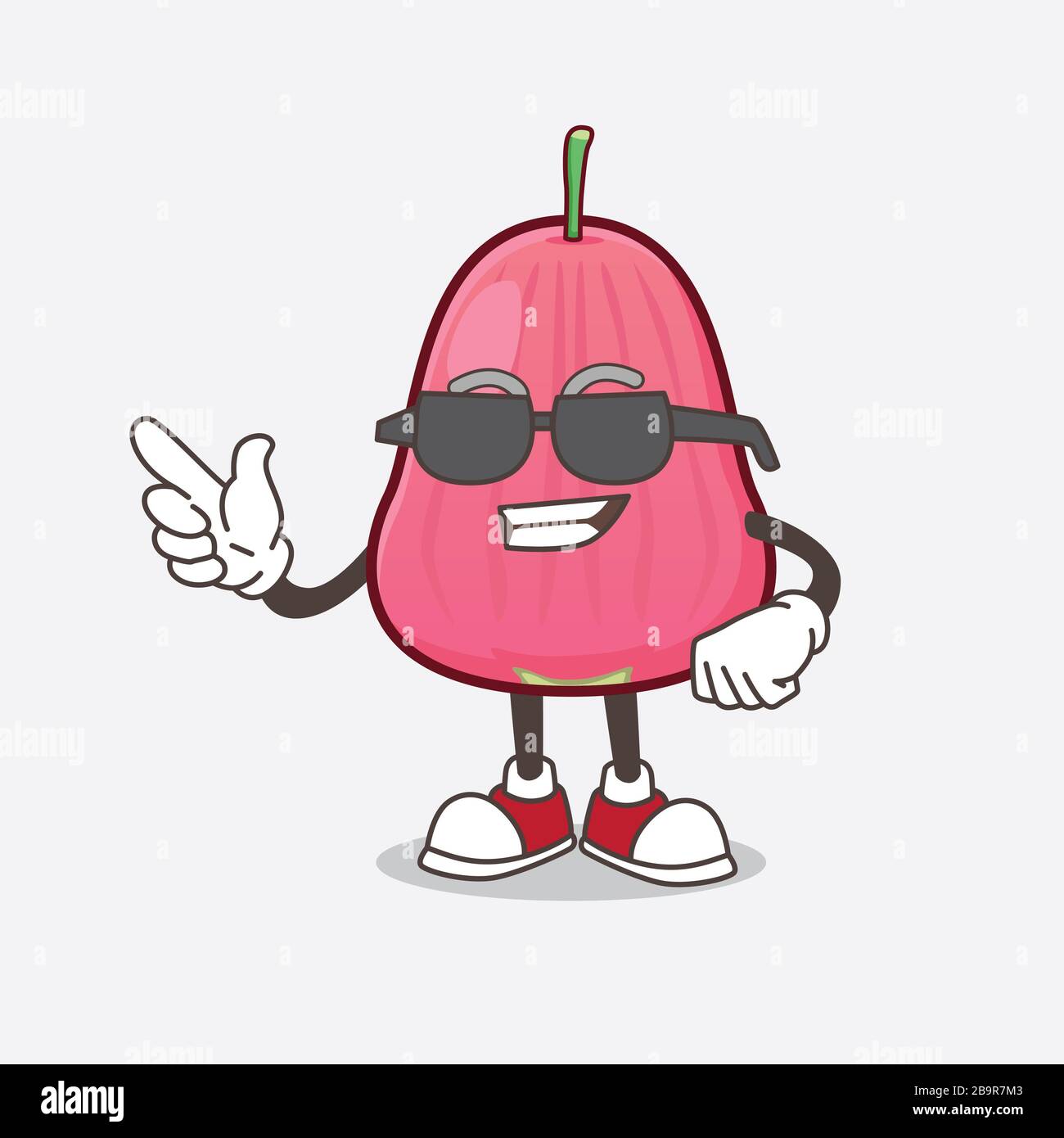 A picture of Java Apple cartoon mascot character wearing black glasses ...