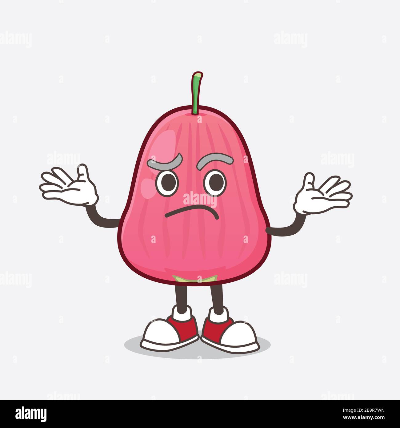 A picture of Java Apple cartoon mascot character in comical grinning ...