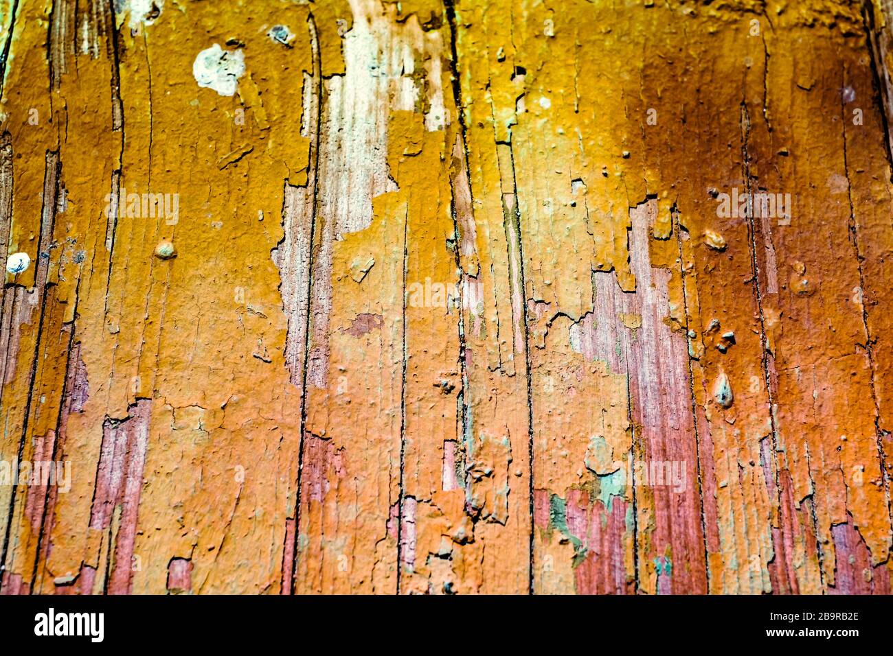 old board with peeling paint Stock Photo - Alamy