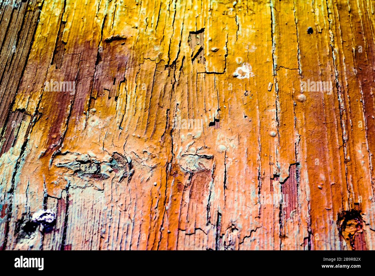 old board with peeling paint Stock Photo - Alamy