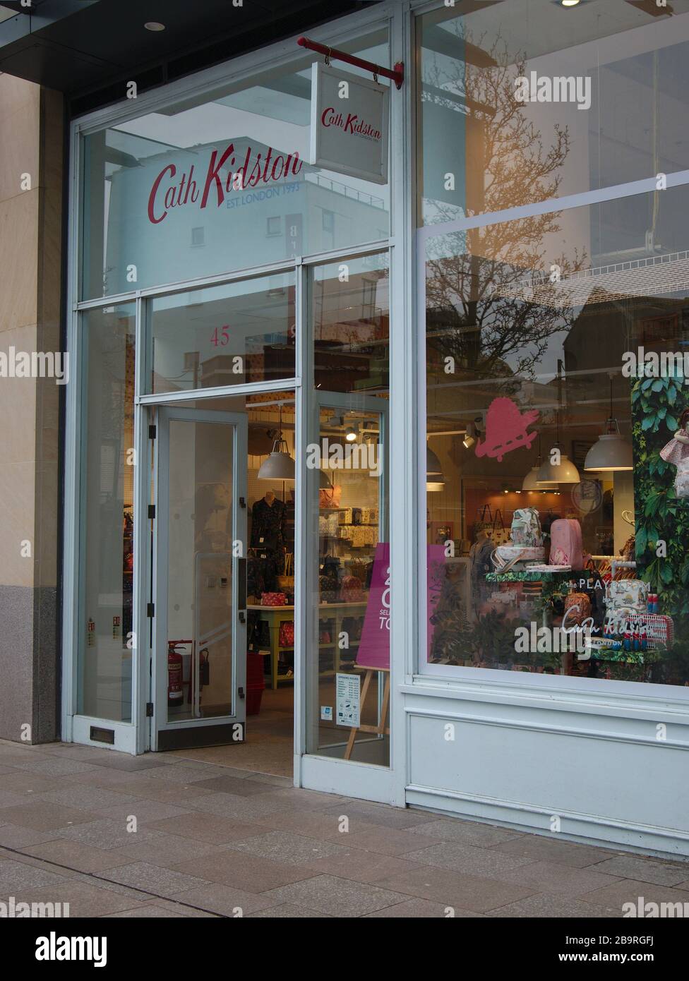 Cath Kidston in Cardff city centre trading before the Coronavirus pandemic forced forced the retailer to close stores and seek administrators. Stock Photo