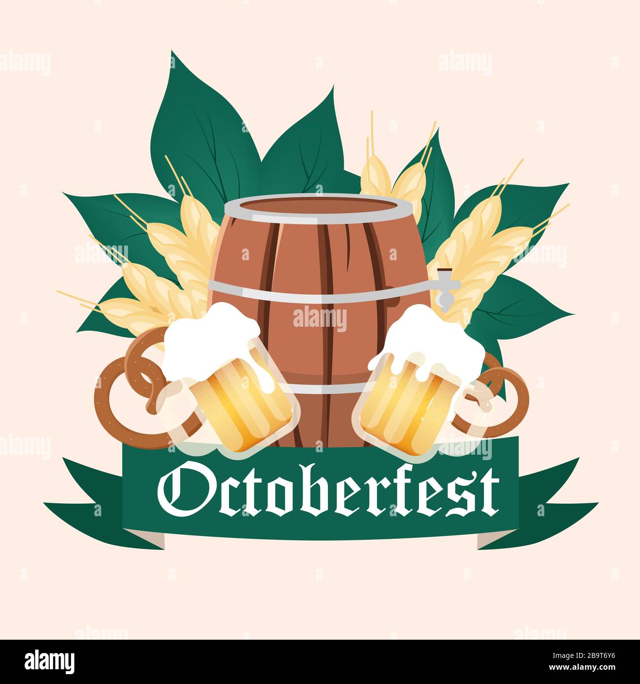 Oktoberfest social media post mockup Stock Vector Image & Art - Alamy