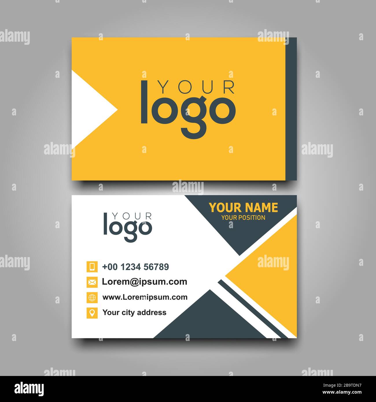 Clean modern mobile email Stock Vector Images - Alamy