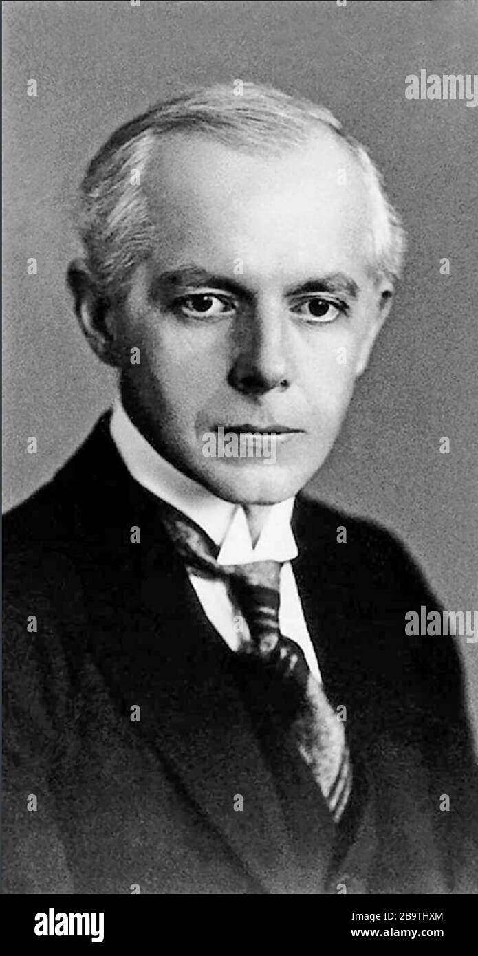 BELA BARTOK (1881-1945) Hungarian composer, pianist and folk music collector, about 1928 Stock Photo