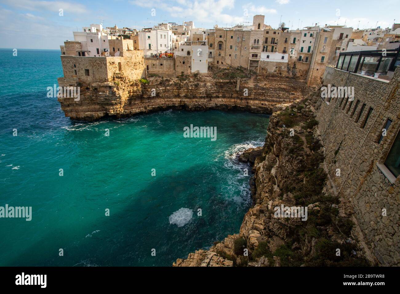 Polignano a Mare, Italy Stock Photo