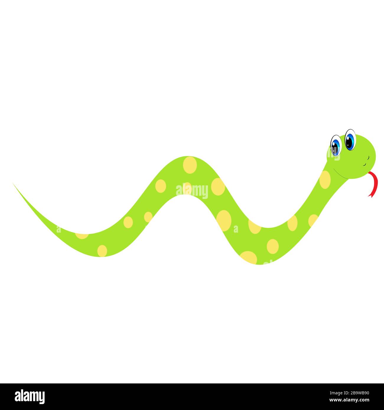 Funny cartoon snake hi-res stock photography and images - Alamy