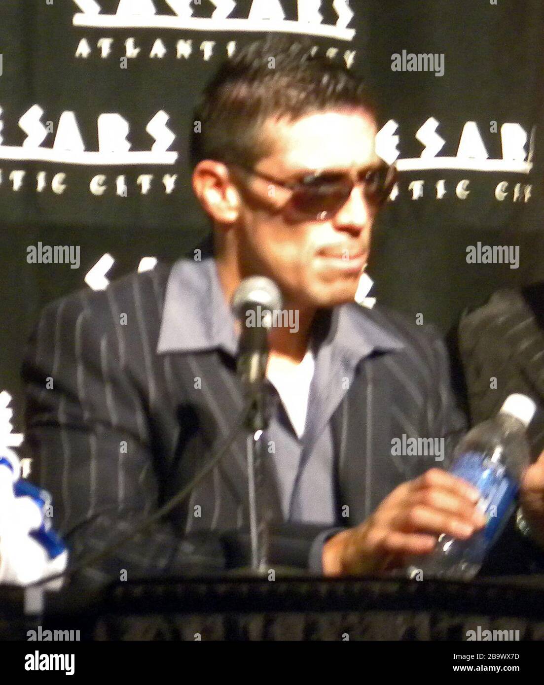 'English: Sergio Gabriel Martínez at a press conference in Boardwalk Hall in Atlantic City. (cropped); 18 April 2010; Uncropped File:Sergio Gabriel Martínez.jpg transferred from en.wikipedia; transfer was stated to be made by User:Akira Kouchiyama.  (Original text:  I Robert Brizel created this work entirely by myself.); Robert Brizel; ' Stock Photo