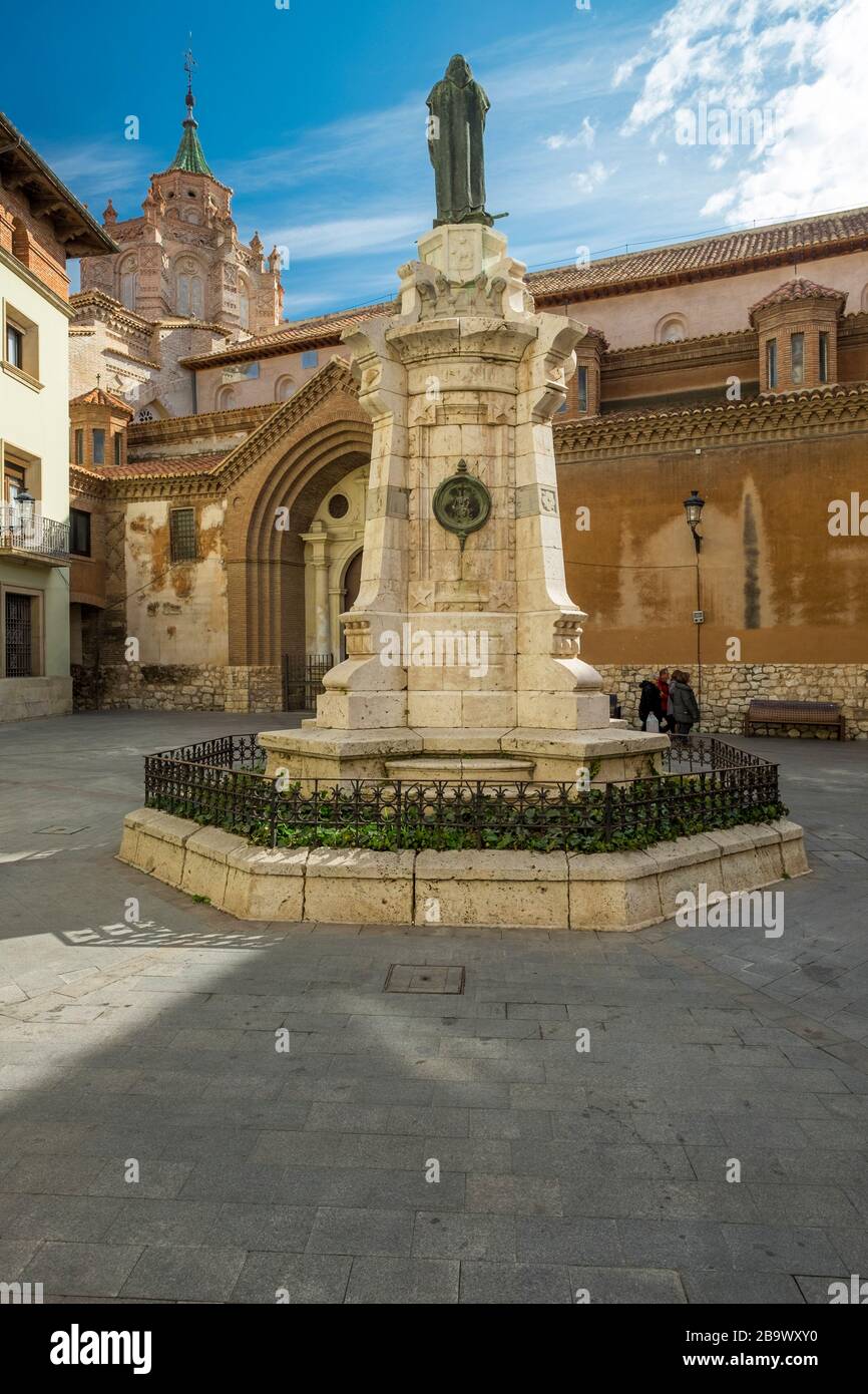 Cathedral route area Teruel, Aragon, Spain Stock Photo