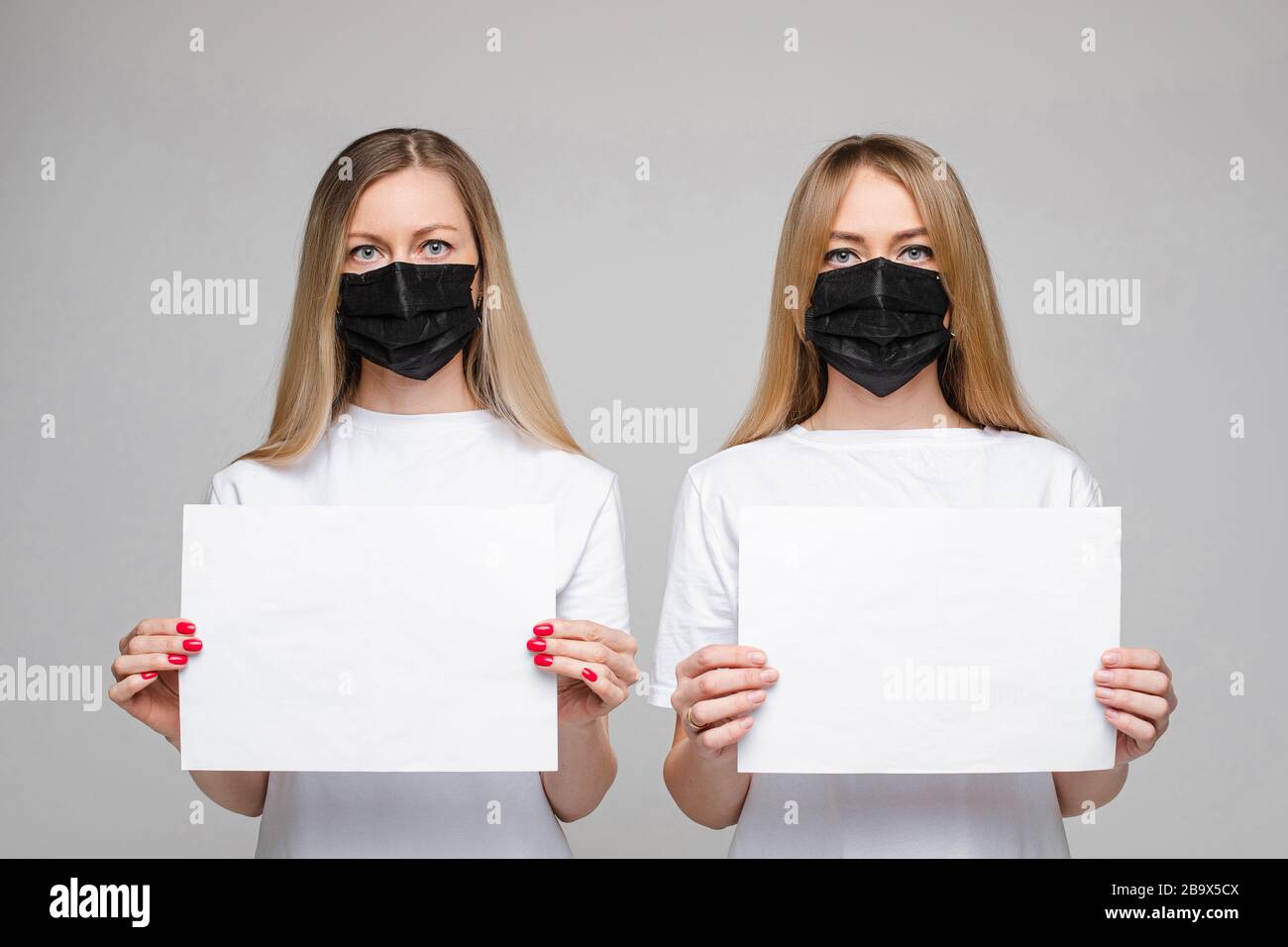 Women wearing masks hi-res stock photography and images - Alamy